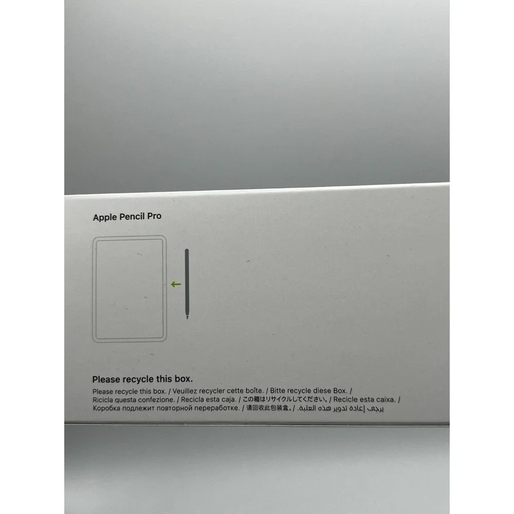 Apple Pencil Pro A2538 for Ipad Pro M4 & iPad Air M2 + Insert BOX ONLY NO PENCIL